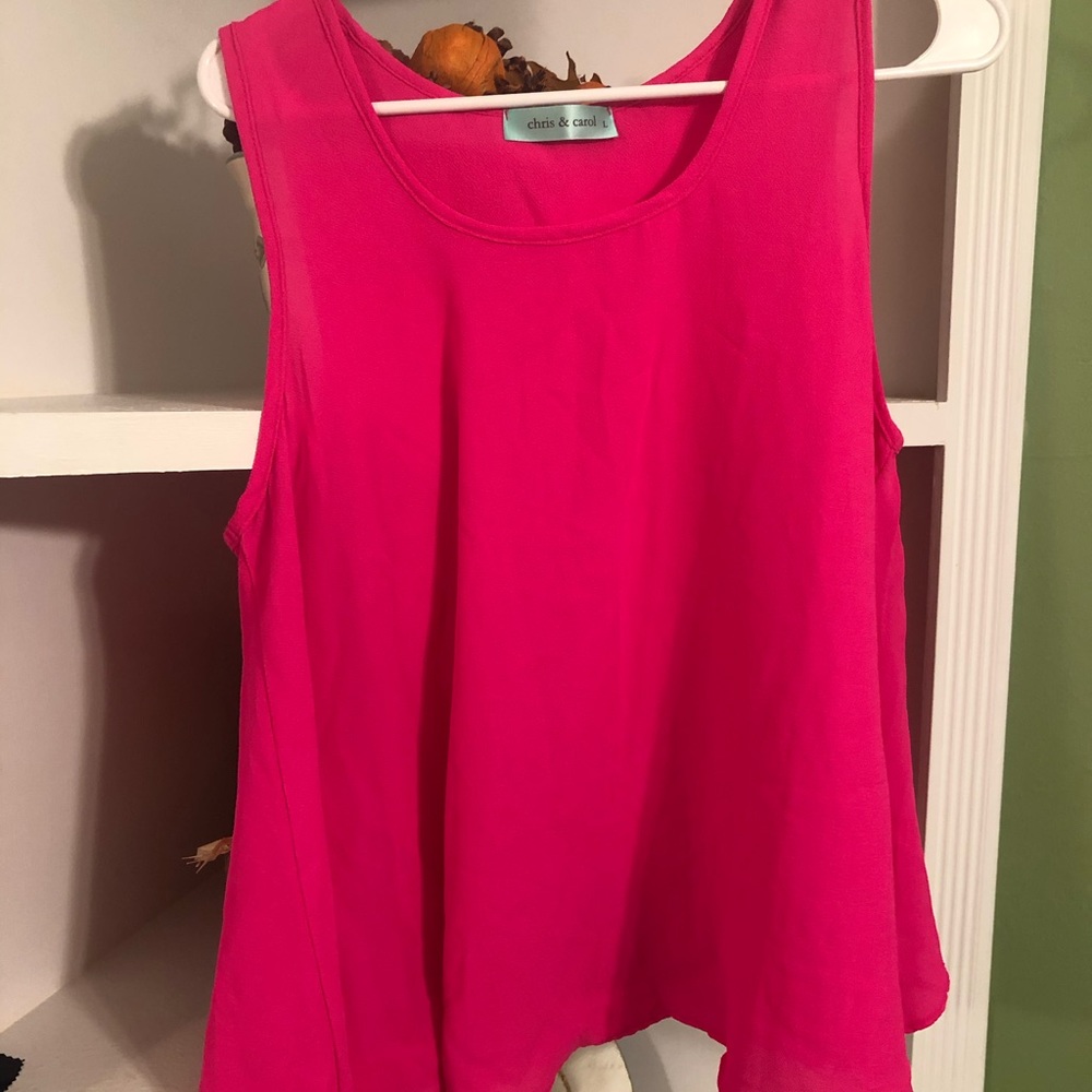 Chris and Carol Pink Tank Top